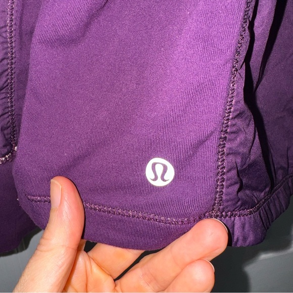 Lululemon Rush Hour Jacket 12 Burgundy - Picture 10 of 11